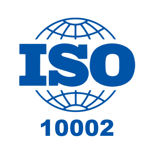 گواهینامه ایزو 10002 : (رضایت‌مندی مشتریان)